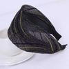 Korean Wide Non-slip Headband for White Hair Coverage