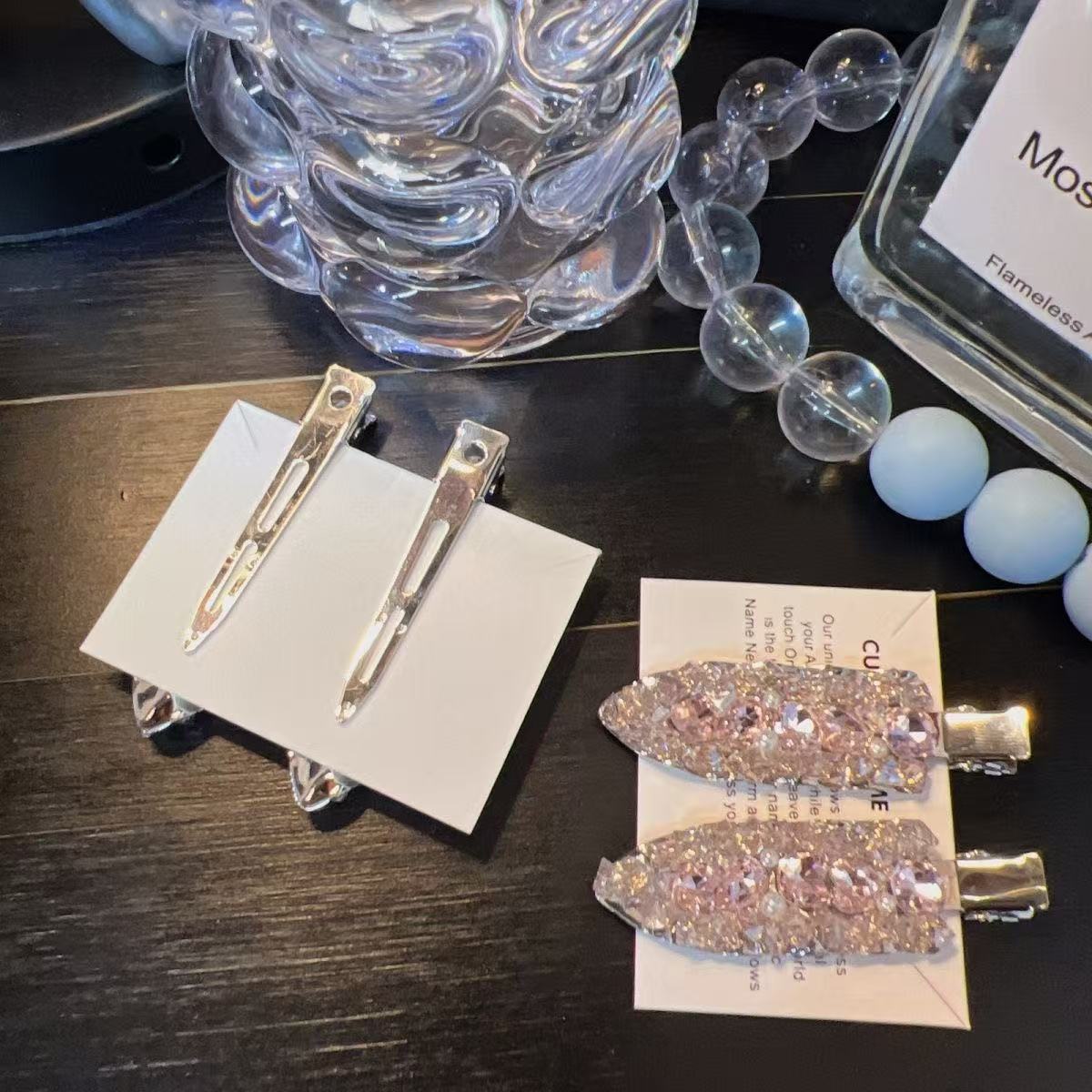 Exquisite Rhinestone Invisible Hair Clip