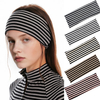 European And American Striped Elastic Hair Bands