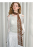New Brown Polka Dot Long Scarf for Women
