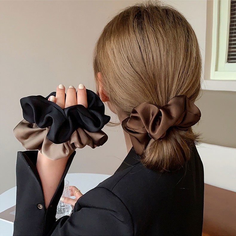 Satin Scrunchie Elegant Hair Tie