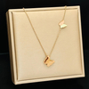 Dainty Layered Butterfly Necklace for Women Butterfly Pendant Choker Delicate Jewelry Gift for Her