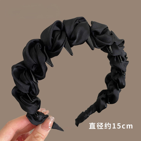 Simple Bubble Padded Headband with Teeth