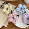 Cute Floral Scrunchies Hair Ties for Girls
