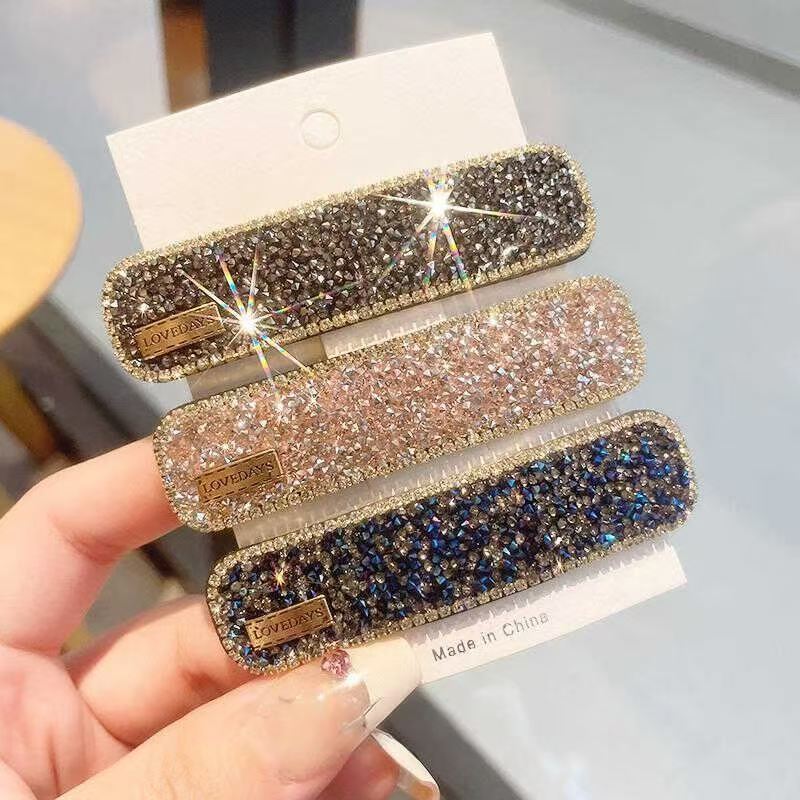 Korean Style Rhinestone Hair Clips BB Hairpins