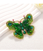 Vintage Colorful Butterfly Brooch