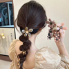 Pearl Flower Bubble Braided Hair Coil