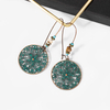 Bohemian Ethnic Retro Hollow Geometric Earrings