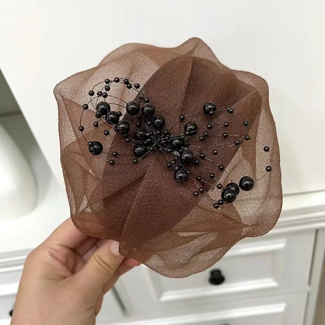 Fashion Mesh Hat Headband