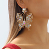Vintage Palace Hollow Butterfly Earrings