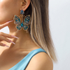 Vintage Palace Hollow Butterfly Earrings