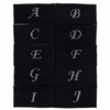 26-letter Hot Diamond Elastic Hair Band
