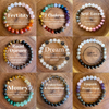 Natural Stone Beaded Bracelet | Healing Crystal Jewelry