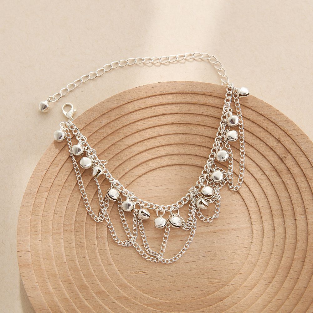 Bohemian Tassel Bell Anklet