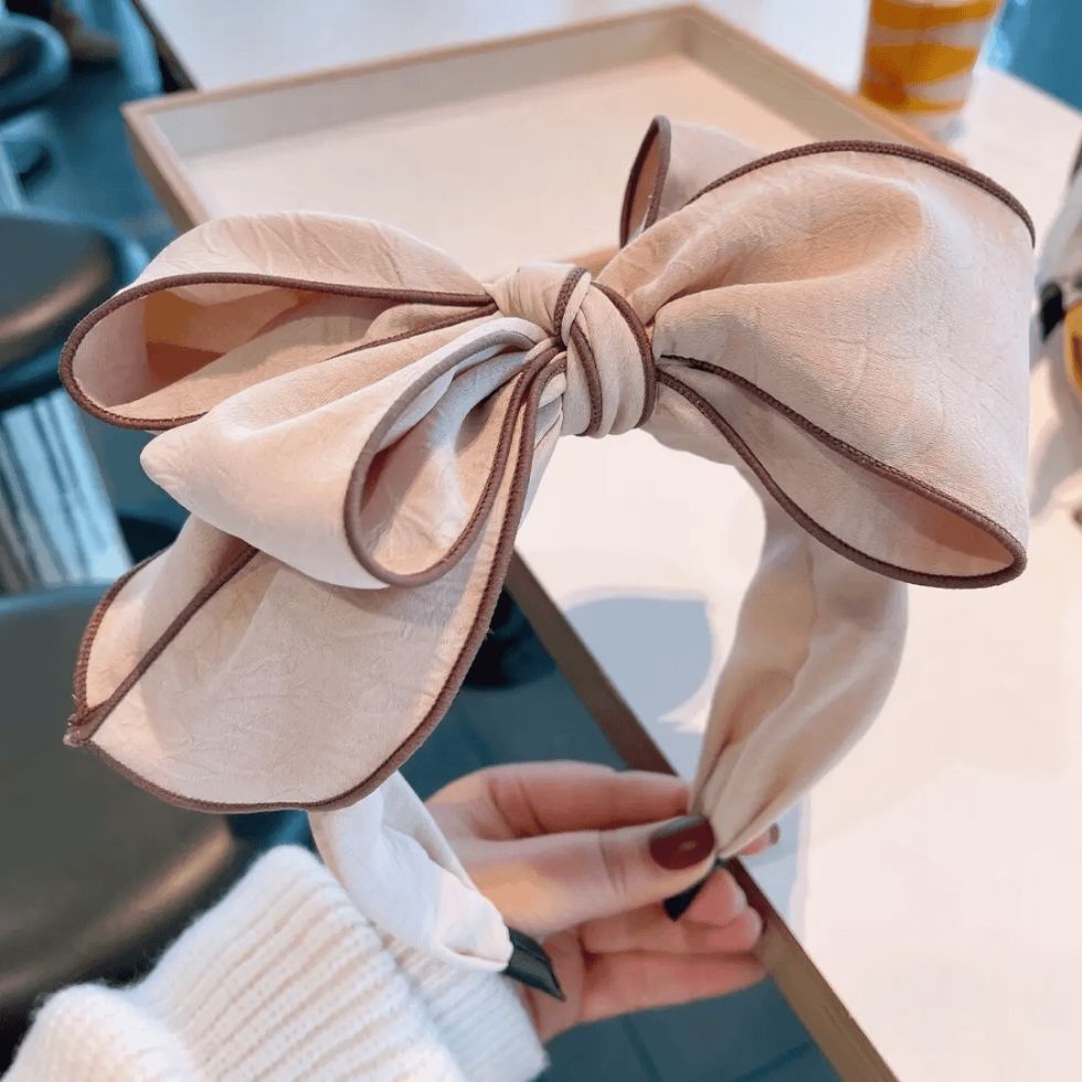 Big Bow Extra Wide Headband