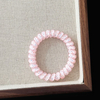Gradient Spiral Hair Coils – Colorful Telephone Cord Hair Ties, No Crease Spiral Hair Elastics for Women & Girls