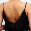 European Fashion Back Chain Necklace for Women – Rhinestone Back Body Chain