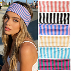 Colorful And Fashionable Striped Hair Band
