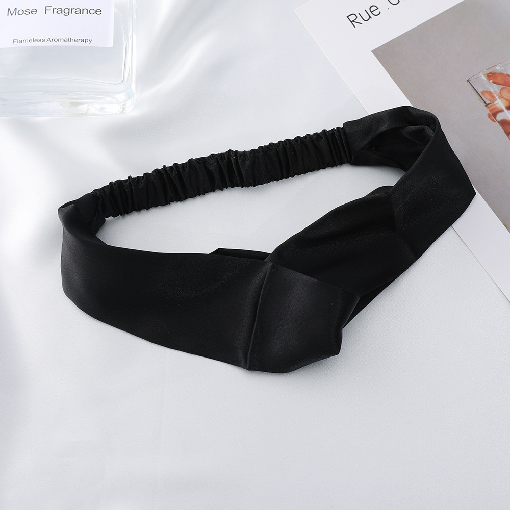 Simple Satin Headband for Women
