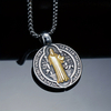 Vintage Portrait Pendant Necklace