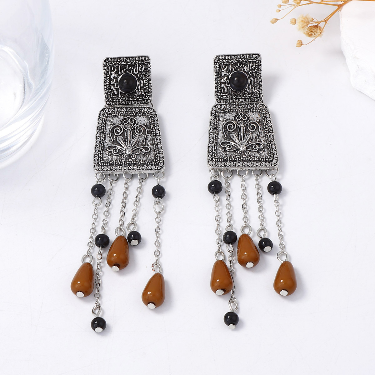 Vintage Bohemian Tassel Earrings