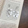 French Retro Shell Tassel Earrings