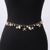 Seashell Starfish Pearl Chain Belt - Beach Boho Adjustable Waist Jewelry