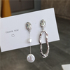 Geometric Baroque Pearl Earrings