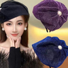 Sequin Beret Headband for Women
