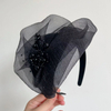 Fashion Mesh Hat Headband