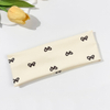 Daily Versatile Bow-print Elastic Hair Band