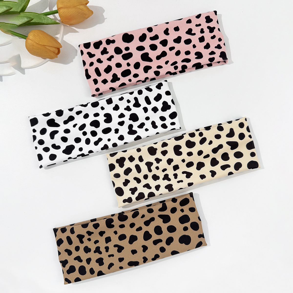 Leopard Print Elastic Hair Band