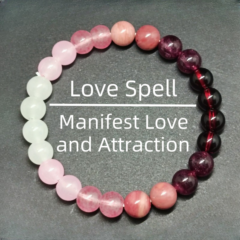 Natural Stone Beaded Bracelet | Healing Crystal Jewelry