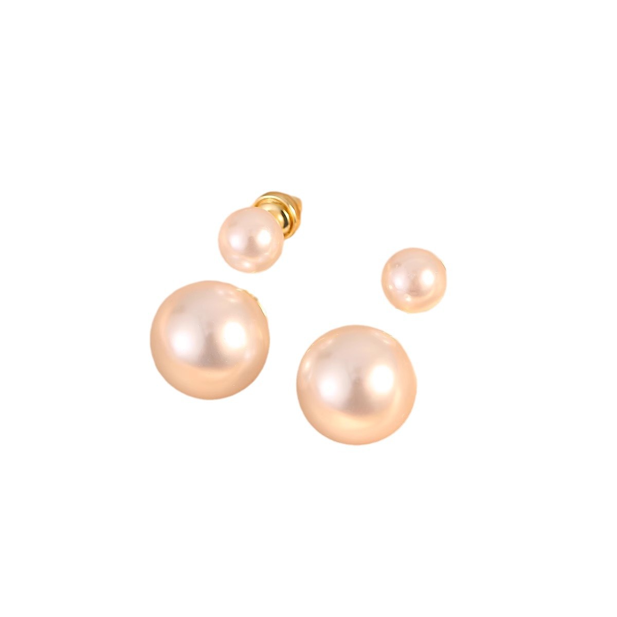 High-End Two-Way Ball Earrings, Timeless Chic Ear Jewelry for All Occasions