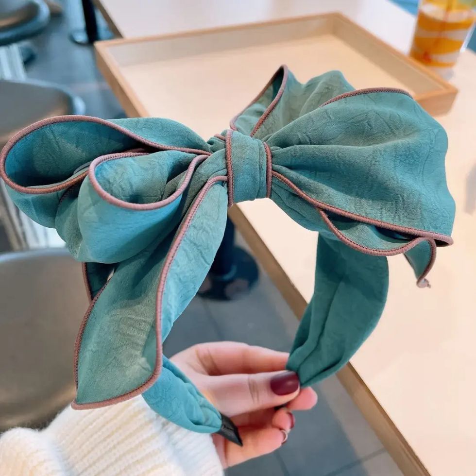 Big Bow Extra Wide Headband