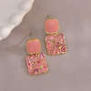 Korean Minimalist Spring Fall Earrings