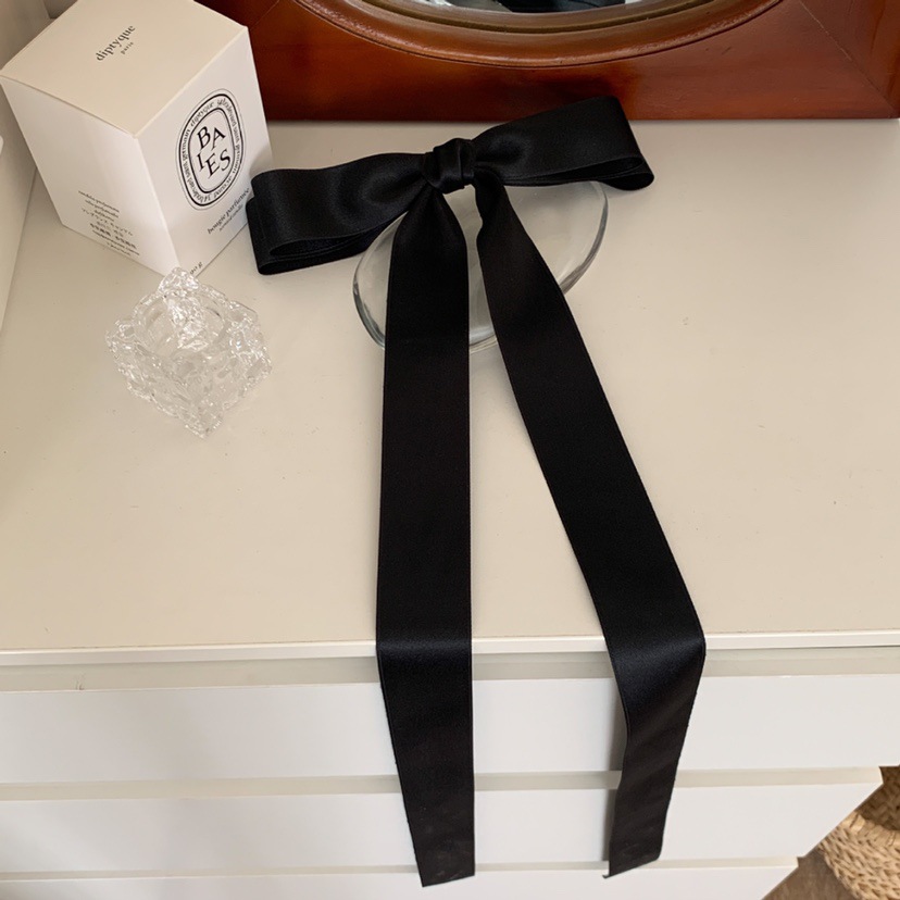 French Long Bow Ribbon Hair Clip