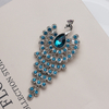Vintage Peacock Brooch Pin