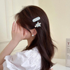 Letter & Star Acetic Acid Side Hair Clip for Women