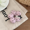 Cute Floral Scrunchies Hair Ties for Girls