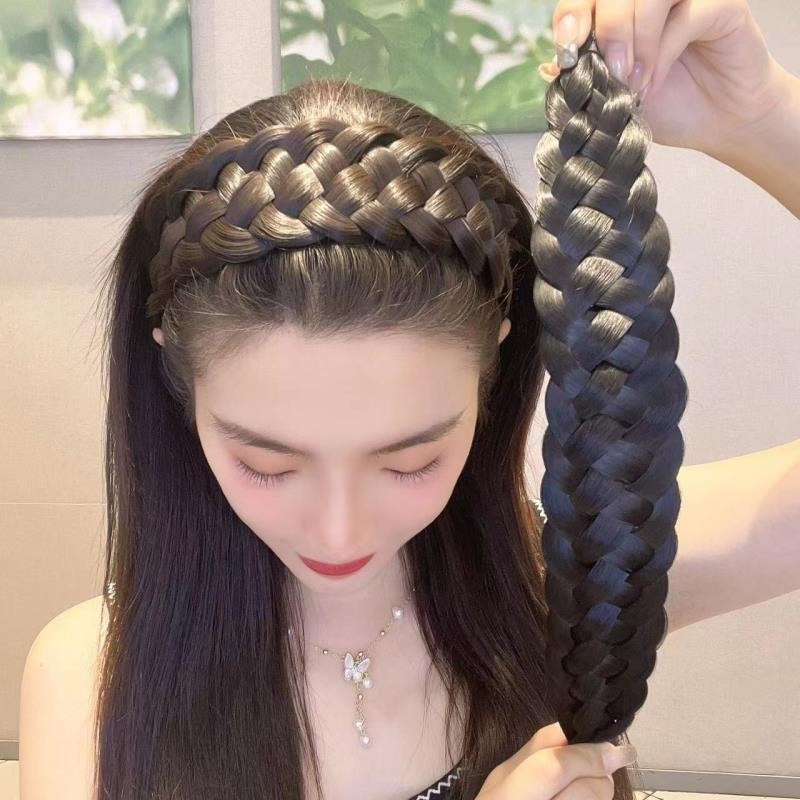 Braided Hair Hoop for Women