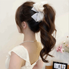 European and American Style Bowknot Hair Clip with Rhinestones