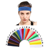 Boho Soft Stretch Headbands for Women – Non-Slip Hair Bands for Yoga Workout And Daily Wear Multiple Solid Colors Available