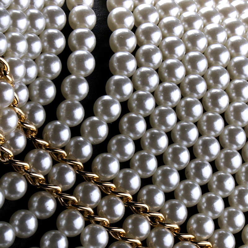 Multi-Layer Pearl Shoulder & Back Chain