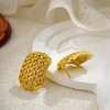 18K Gold Plated Knot Bow Earrings