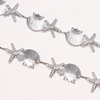 Seashell Starfish Link Waist Chain - Boho Beach Adjustable Dress Belt