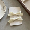 Satin Mini Bow Hair Clips Sweet Side Barrettes Girly Hair Pins