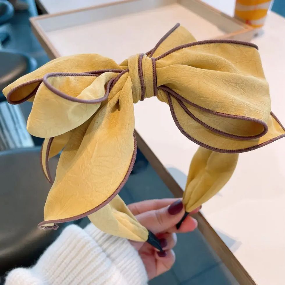 Big Bow Extra Wide Headband