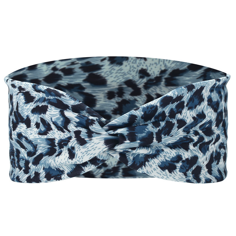 Knotted Leopard Print Headband for Women