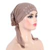 Rhinestone Tie Turban • Sparkle Comfort